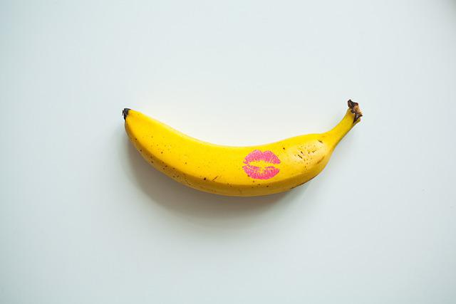banán s rtěnkou